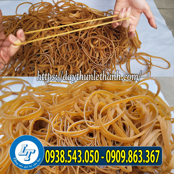 Dây thun cao su bản lớn độ đàn hồi cao Dây thun cao su bản lớn