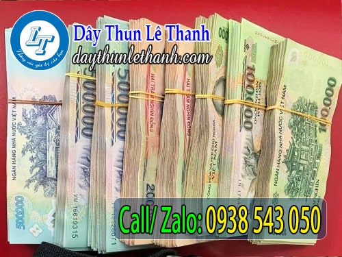 Dây thun khoanh cột tiền giá rẻ Dây thun khoanh cột tiền