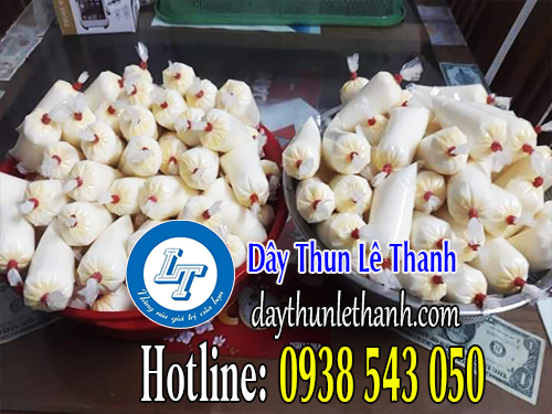 Dây thun đại bàng màu đỏ cột bịch sữa chua Dây thun đại bàng màu đỏ cột bịch sữa chua