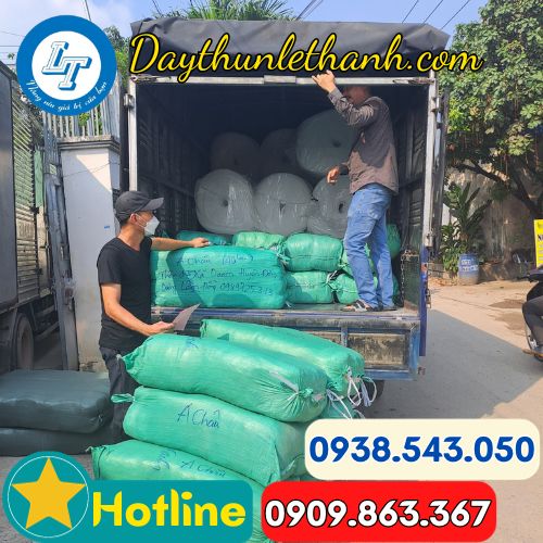 dây thun đen giao sỉ 2 tấn cho khách tiền giang dây thun đen giao sỉ 2 tấn cho khách tiền giang