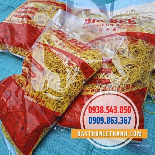 Dây thun màu vàng Dây thun màu vàng