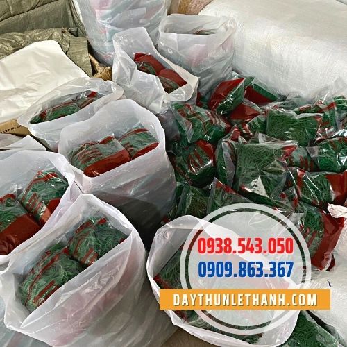 Dây thun màu xanh Dây thun màu xanh