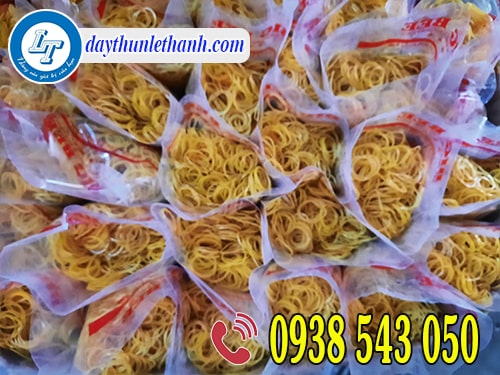 Dây thun màu vàng chất lượng cao Dây thun màu vàng