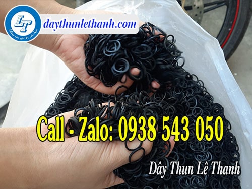 Dây thun màu đen giá rẻ Dây thun màu đen