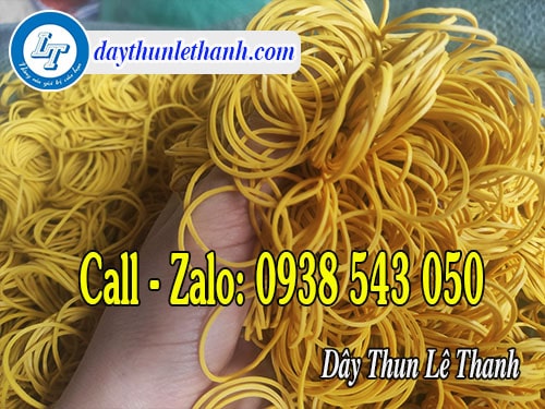 Dây thun xe màu vàng Dây thun xe màu vàng