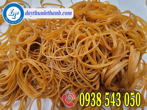 Dây thun bản lớn màu vàng bò Dây thun bản lớn màu vàng bò