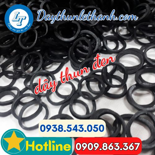 dây thun khoanh màu đen cột ổi size 12mm dây thun khoanh màu đen cột ổi size 12mm