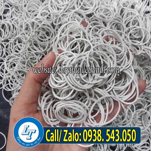 Dây thun màu trắng 38mm Dây thun màu trắng 38mm