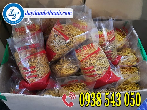 Dây thun khoanh màu vàng giá tốt Dây thun khoanh màu vàng