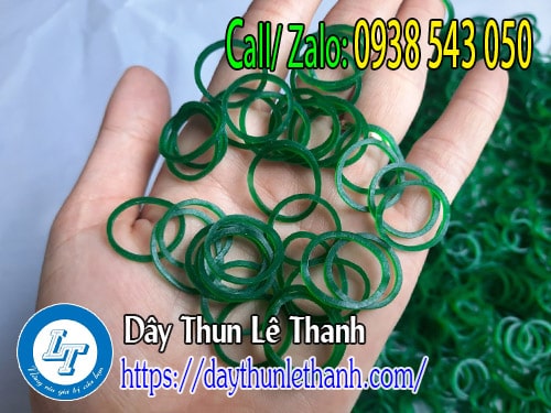 Dây thun màu xanh 16mm Dây thun màu xanh 16mm
