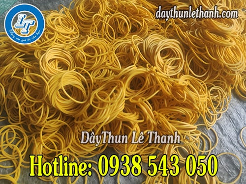 Dây thun ruột xe màu vàng Dây thun ruột xe màu vàng
