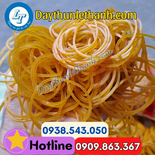 dây thun khoanh tròn 3 size màu vàng dây thun khoanh tròn 3 size màu vàng