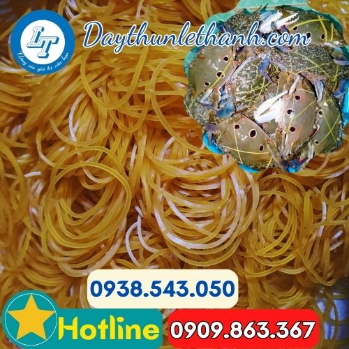 dây thun khoanh vàng đường kính 38mm dây thun khoanh vàng đường kính 38mm