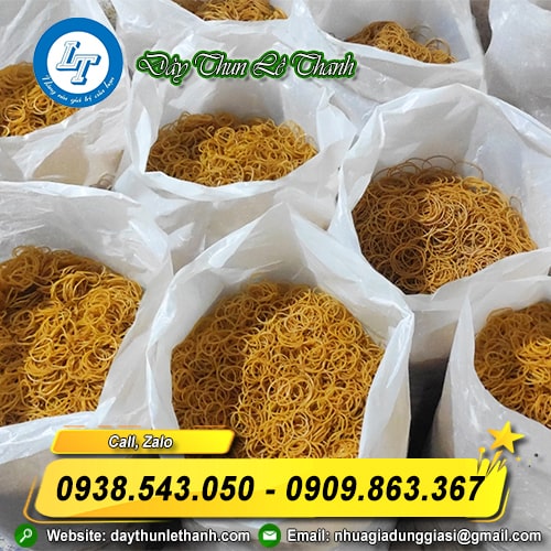 Dây thun khoanh vàng giá sỉ rẻ nhất Dây thun khoanh vàng giá sỉ rẻ nhất