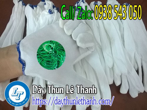 Dây thun làm viền bao tay  Dây thun làm viền bao tay