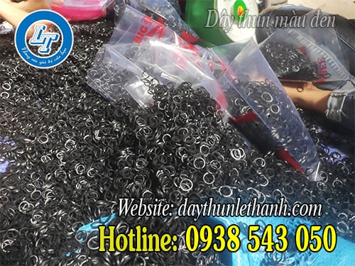 Dây thun màu đen dùng trong nông nghiệp giá rẻ Dây thun màu đen