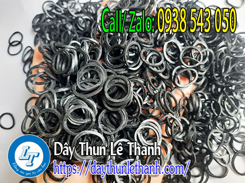 Dây thun màu đen cột ổi giá rẻ Dây thun màu đen