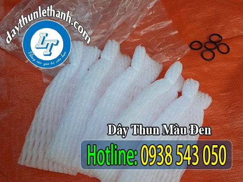 Combo dây thun đen, túi xốp, lưới bọc ổi Com bo dây thun đen, túi xốp, lưới bọc ổi