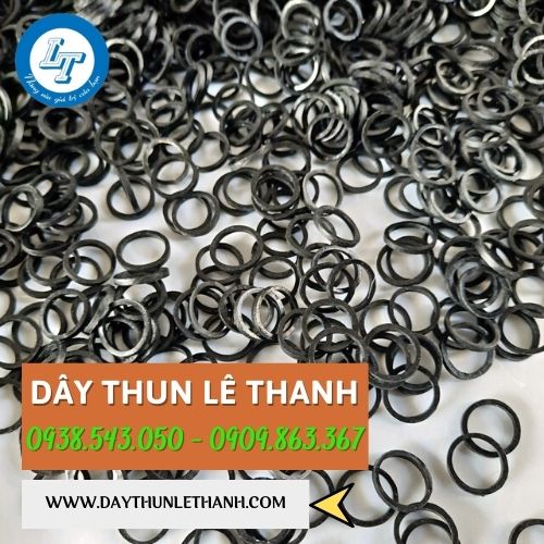 Dây thun màu đen Dây thun màu đen