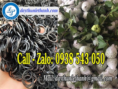 Dây thun đen chịu nhiệt giá rẻ Dây thun đen