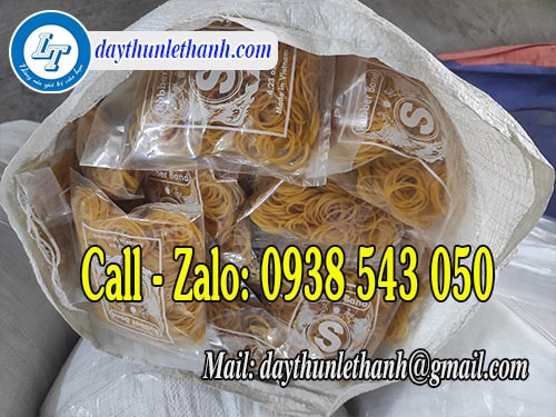 Dây thun màu vàng Dây thun màu đen