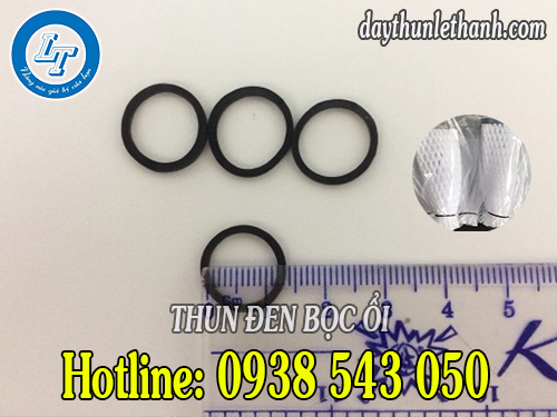 Dây thun đen 12mm giá rẻ Thun đen và lưới xốp bọc ổi