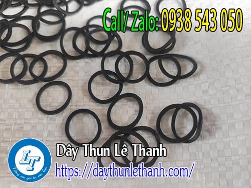 Dây thun màu đen Dây thun màu đen