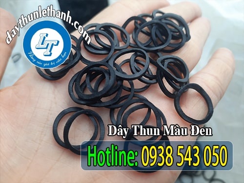 Dây thun đen, dây thun cột ổi chất lượng tốt Dây thun đen, dây thun cột ổi