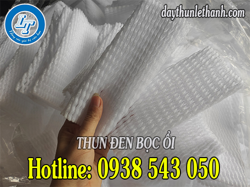 Lưới xốp bọc ổi giá rẻ Thun đen và lưới xốp bọc ổi