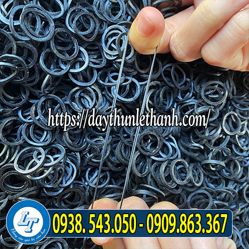 Dây thun màu đen Dây thun màu đen