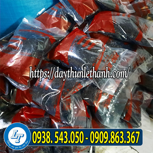 Dây thun màu đen đóng bịch 500gam Dây thun màu đen đóng bịch 500gam