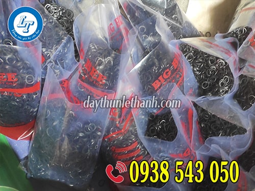 Dây thun màu đen đóng bịch giá tốt Dây thun màu đen