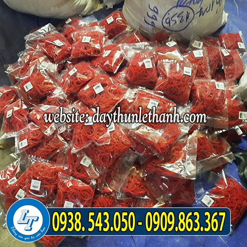 Dây thun màu đỏ giá sỉ Dây thun màu đỏ giá sỉ