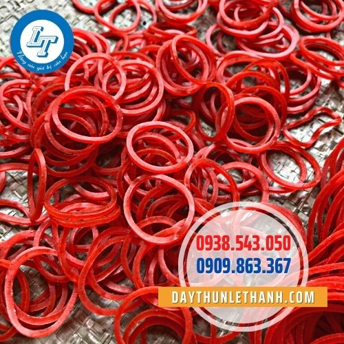 Dây thun màu đỏ 25mm Dây thun màu đỏ 25mm