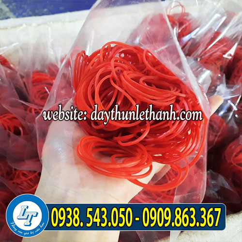 Dây thun màu đỏ 38mm Dây thun màu đỏ 38mm