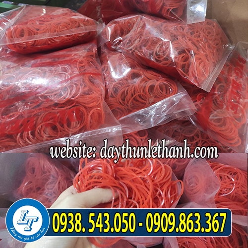 Dây thun màu đỏ Dây thun màu đỏ
