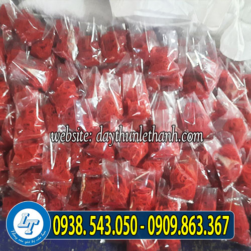 Dây thun màu đỏ giá sỉ Dây thun màu đỏ giá sỉ