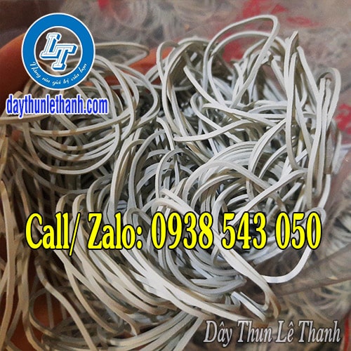 Dây thun màu trắng sữa bản lớn 60cm Dây thun màu trắng sữa