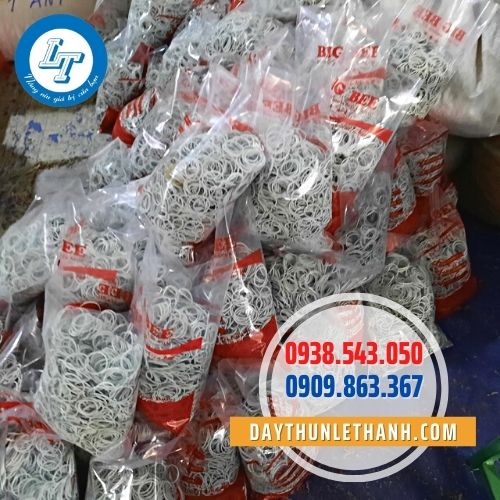 Dây thun màu trắng 500gam/bịch Dây thun màu trắng 500gam/bịch