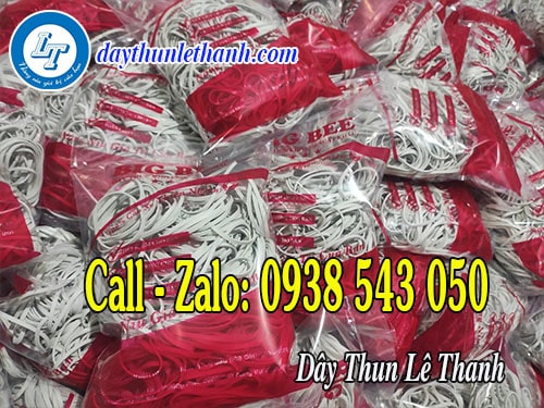 Dây thun màu trắng sữa giá rẻ, giao hàng nhanh Dây thun màu trắng sữa