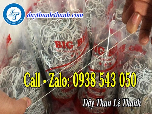 Dây thun màu trắng sữa đàn hồi cao Dây thun màu trắng sữa