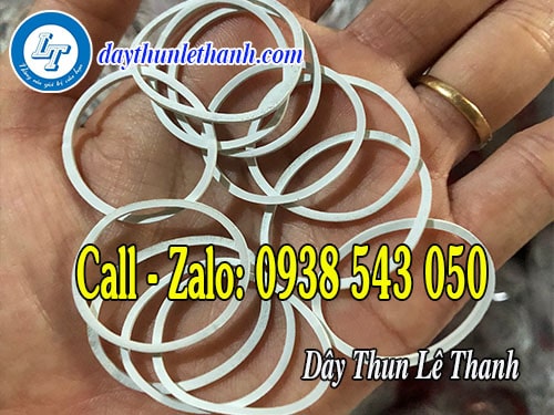 Dây thun màu trắng giá rẻ Dây thun màu trắng
