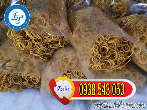 Dây thun màu vàng size tiểu Dây thun màu vàng size tiểu