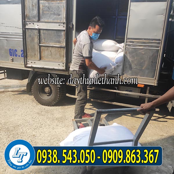 Nhập kho dây thun màu vàng Nhập kho dây thun màu vàng