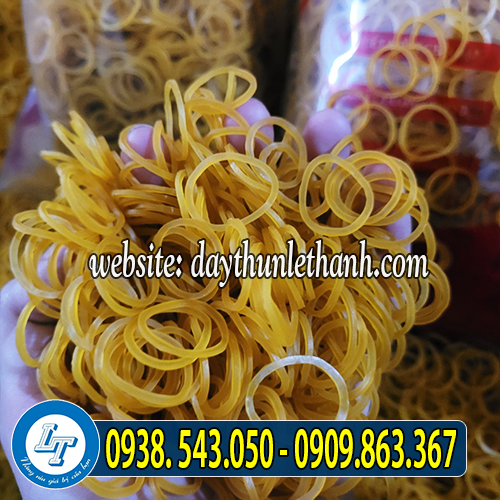 Dây thun màu vàng size 16mm Dây thun màu vàng size 16mm