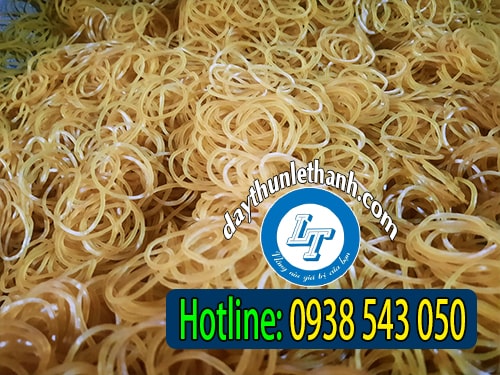 Dây thun màu vàng đường kính 38mm