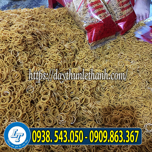 Dây thun màu vàng 25mm Dây thun màu vàng 25mm