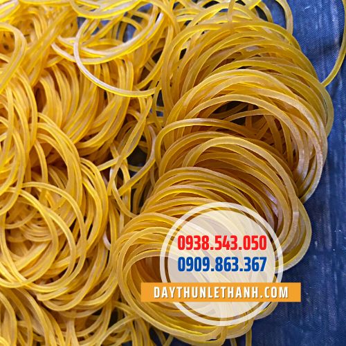 Dây thun màu vàng 38mm Dây thun màu vàng 38mm