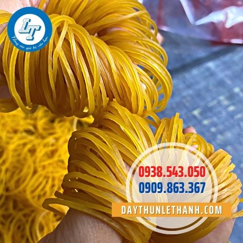 Dây thun màu vàng Dây thun màu vàng