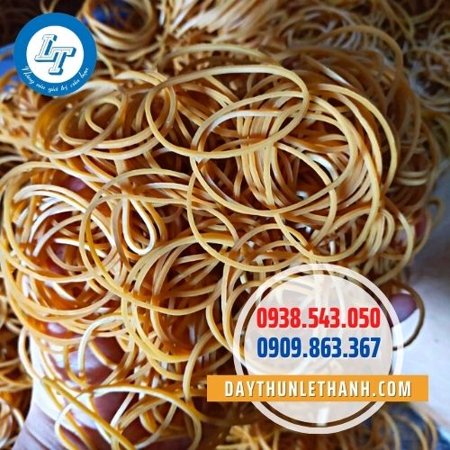 Dây thun màu vàng loại thường Dây thun màu vàng loại thường